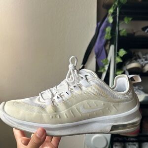 Nike Air Max in White and Cream